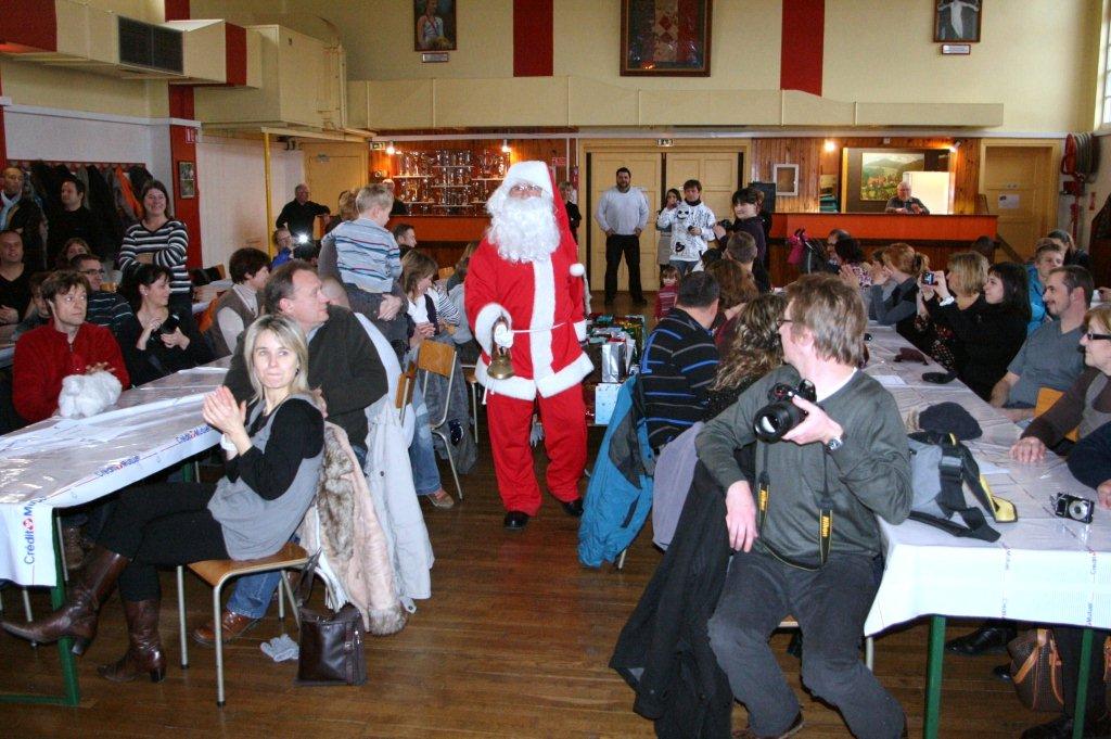Noël des enfants avec le Père Noël à la SGL, le 16/12/2012
